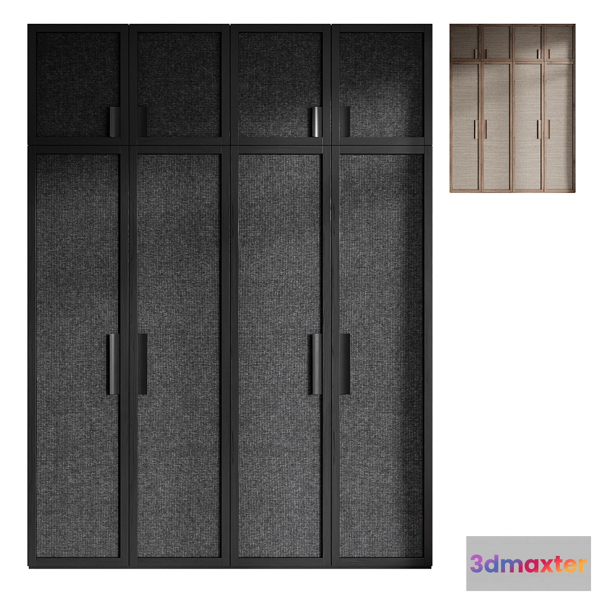 1345884 - WARDROBE BRUNSWICK  Closet - No.2 3D Max