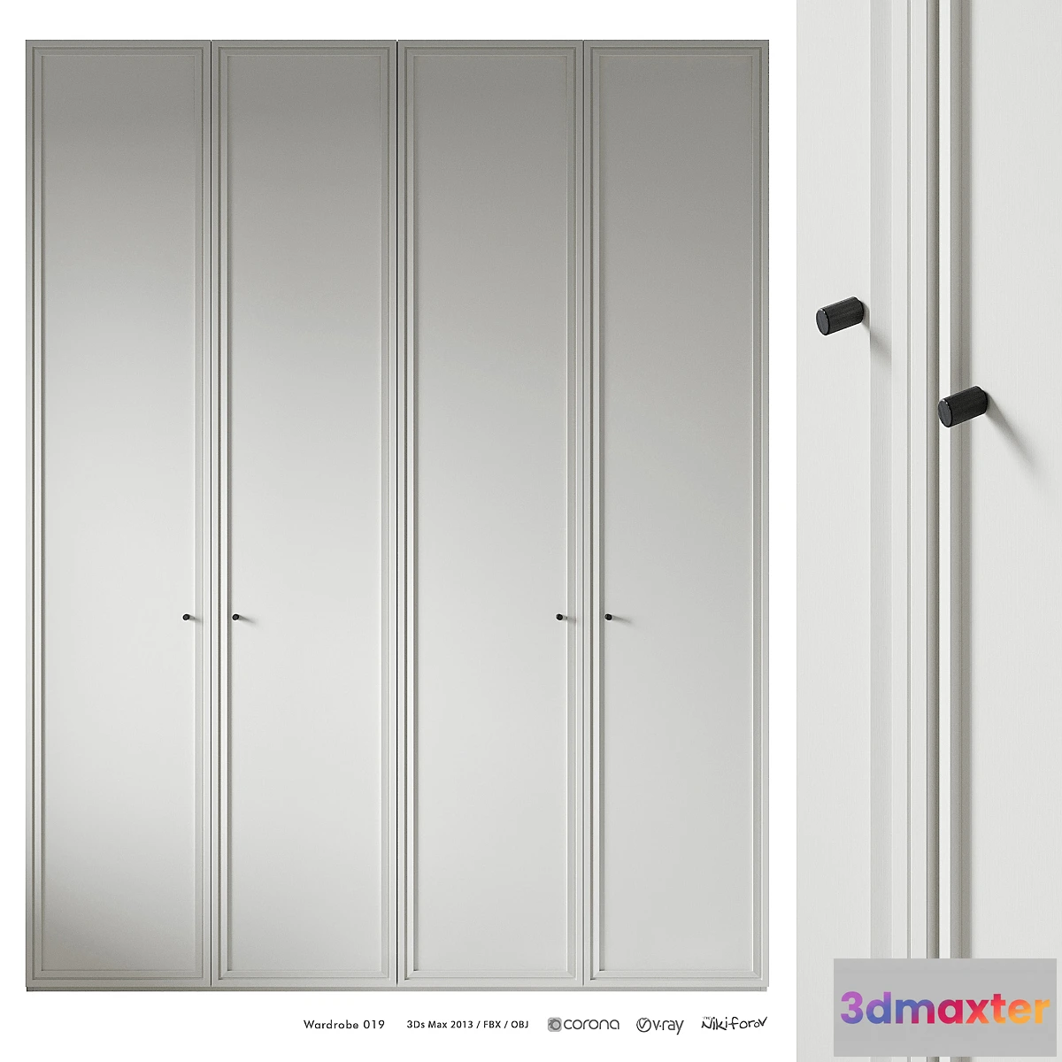 1352147 - Wardrobe 019 3D Max