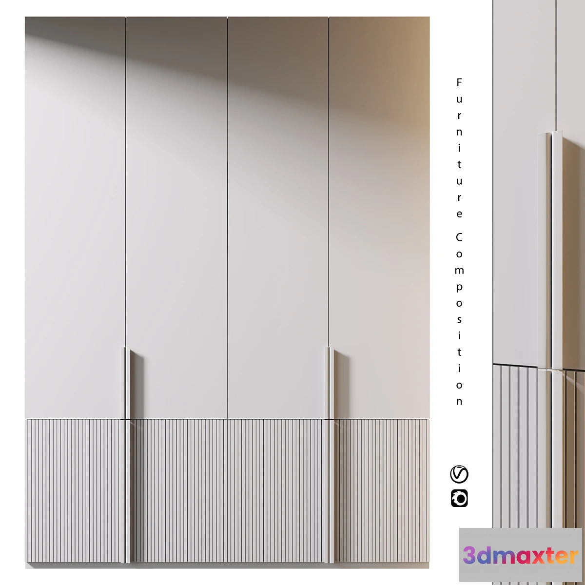 1355519 - Furniture composition  477 - No.2 3D Max