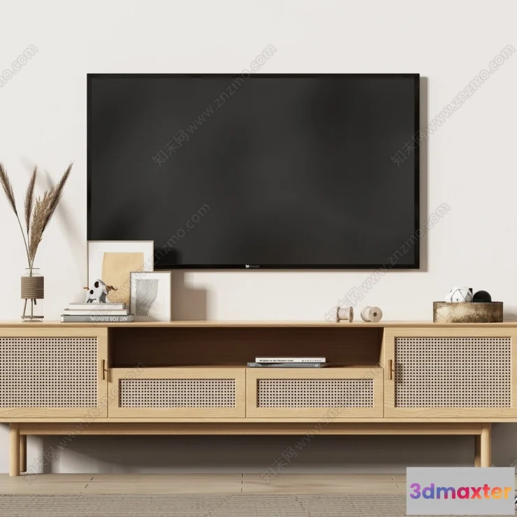 1364656 - TV Cabinet 3D Models - 3D Furniture for Interior Design - 121 3D Max