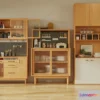 1365799 - Side Cabinet and Racks - 3D Models for Interior - 098 3D Max