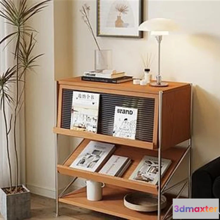 1367606 - Side Cabinet and Racks - 3D Models for Interior - 125 3D Max