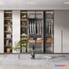 1368902 - Wardrobe 3D Models - 3D Furniture for Interior Design - 043 3D Max