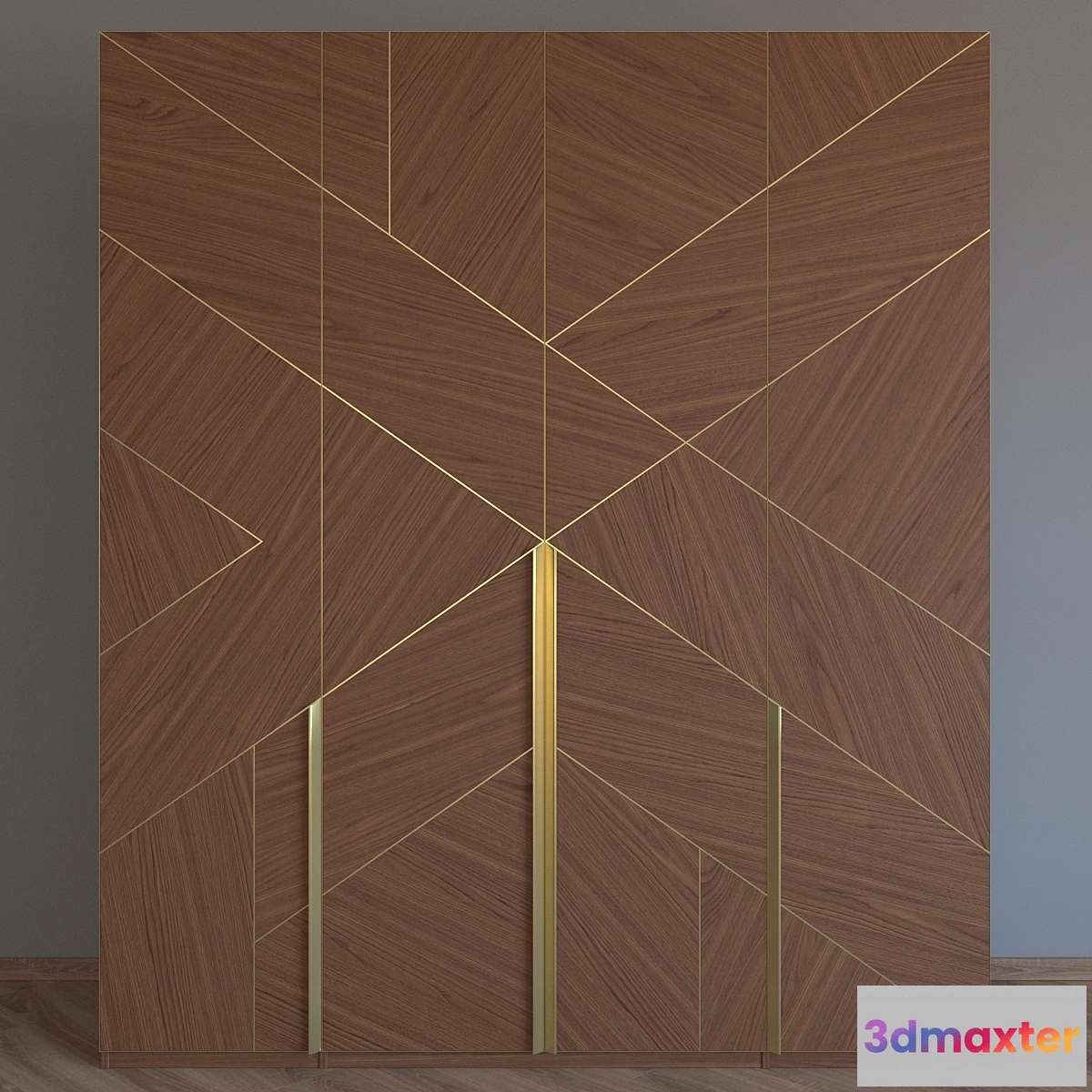 1394576 - Wardrobe geometry 3D Max