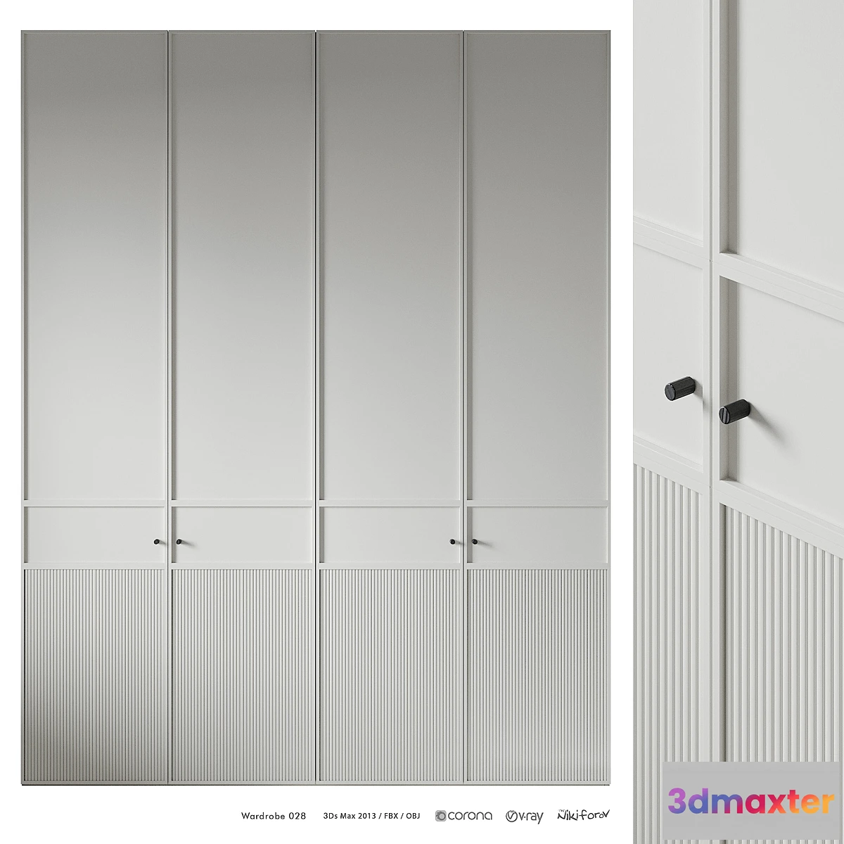 1397428 - Wardrobe 028 3D Max
