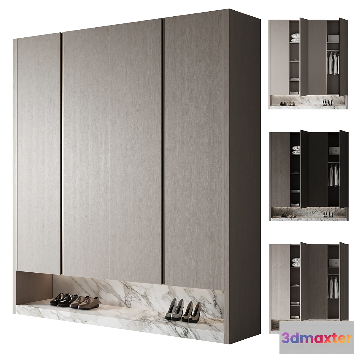 1397462 - Wardrobe №22 Vray 3D Max