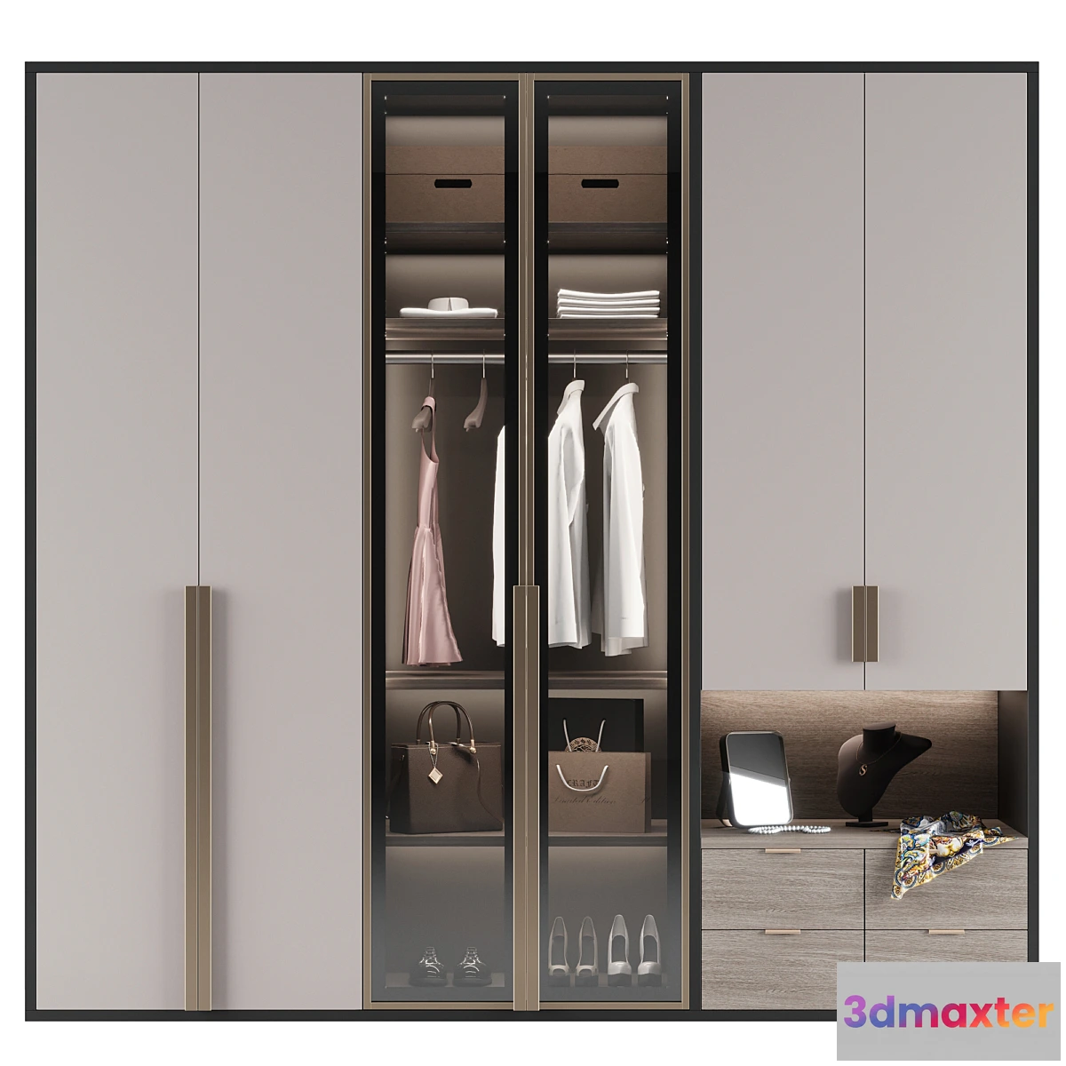 1400608 - Wardrobe #6 3D Max