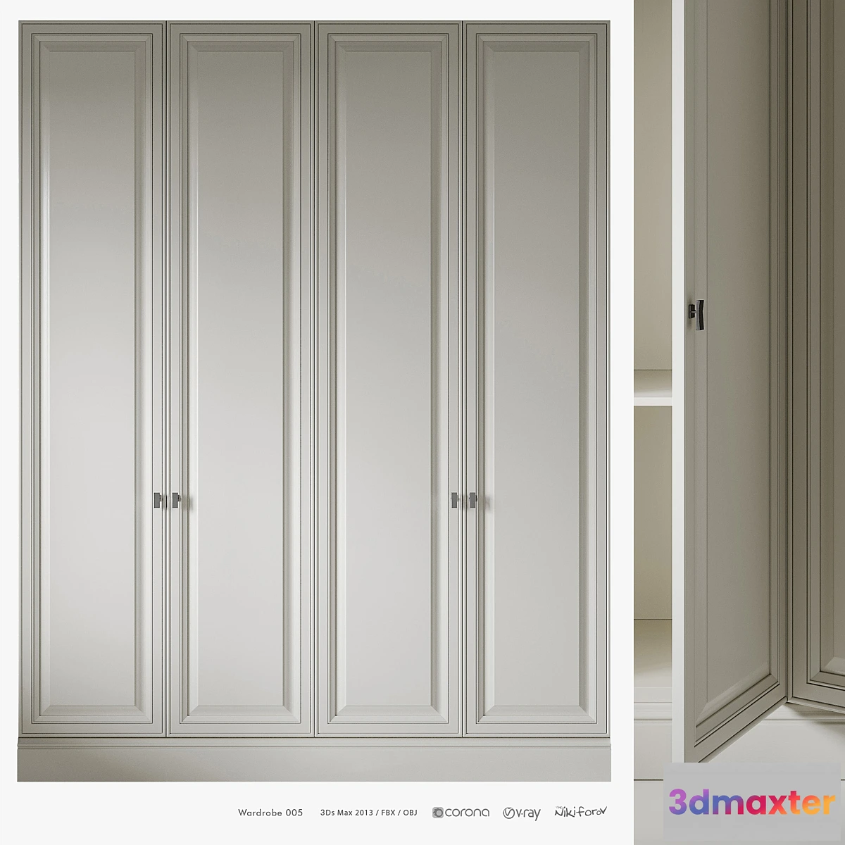 1406304 - Wardrobe 005 3D Max