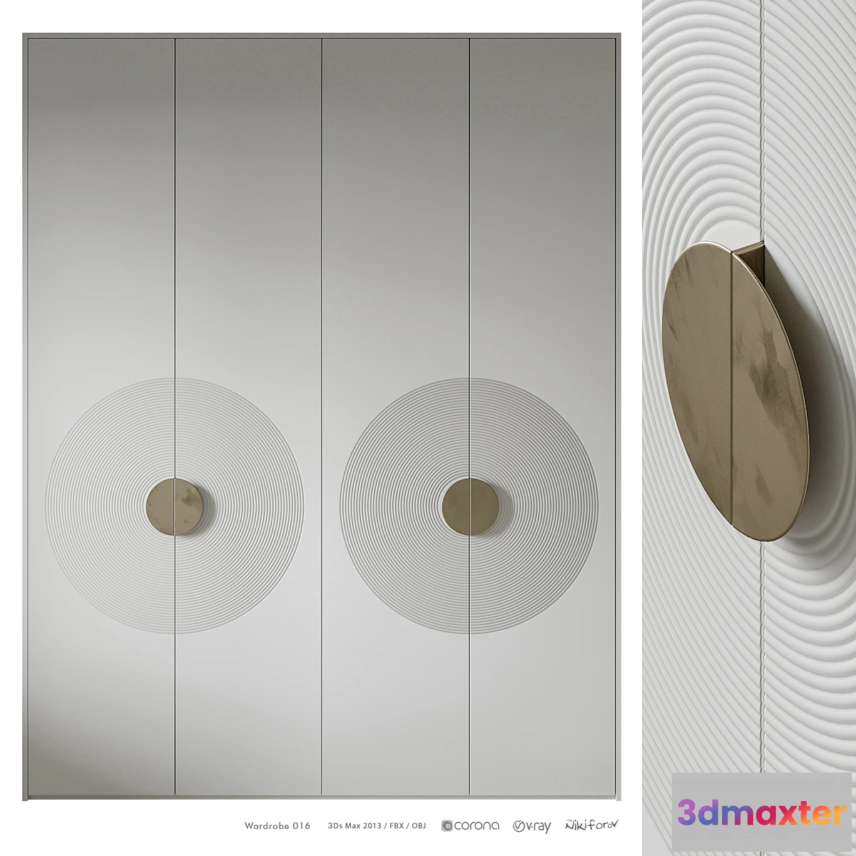 1406950 - Wardrobe 016 3D Max