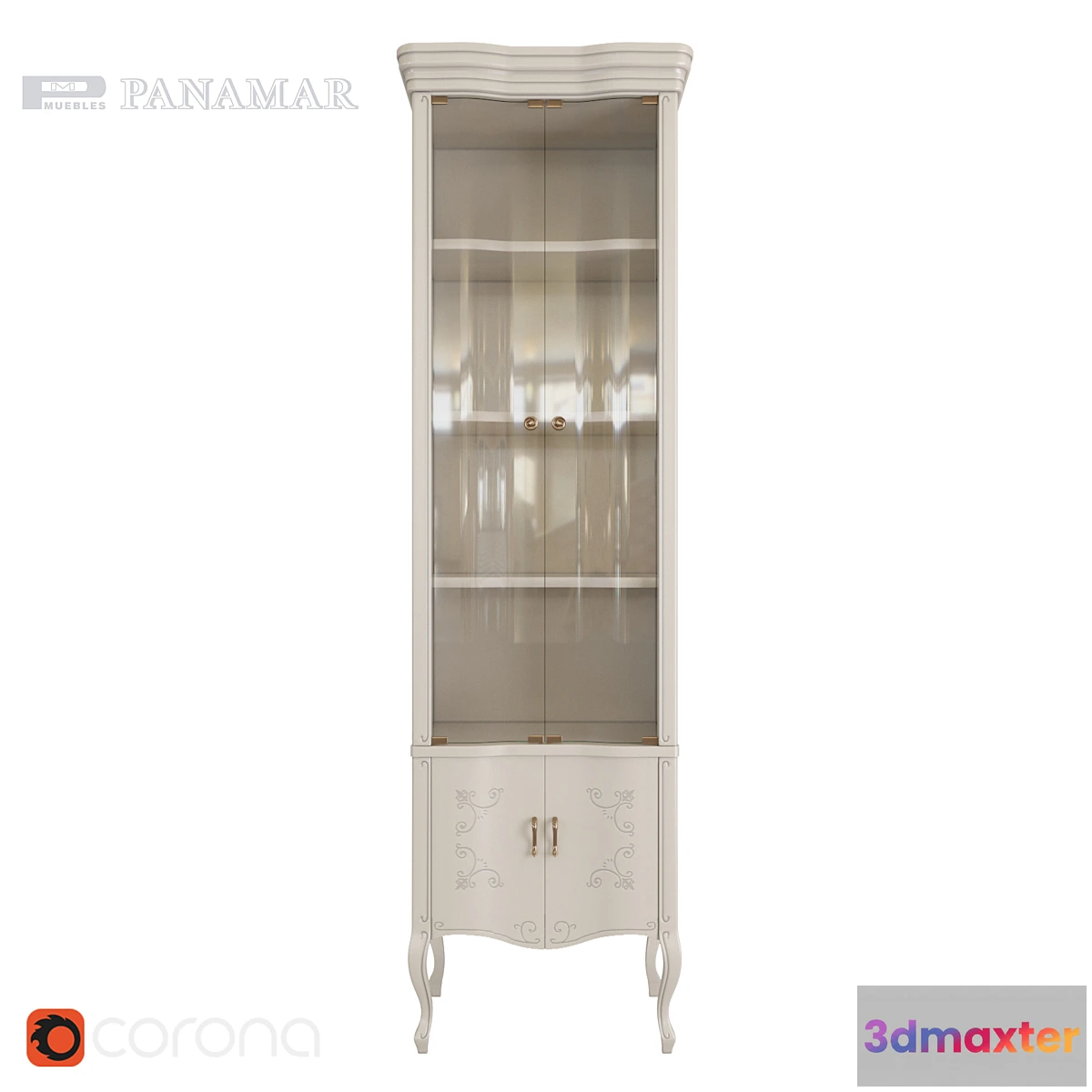 1407524 - Panamar bookcase 725.001.P 3D Max