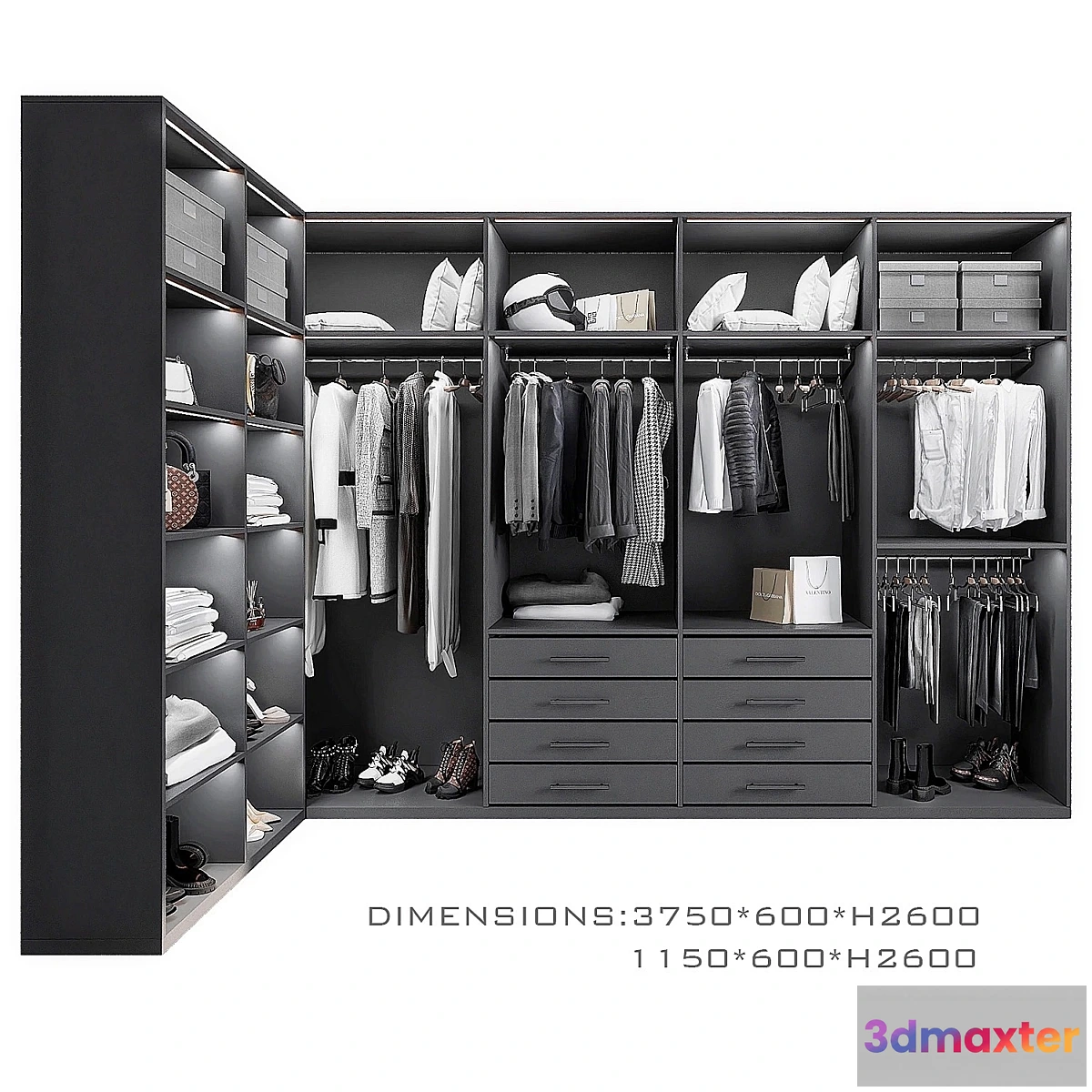 1410182 - Dressing room_12 3D Max