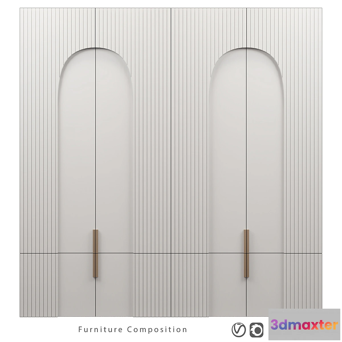 1411170 - Furniture composition  238 3D Max