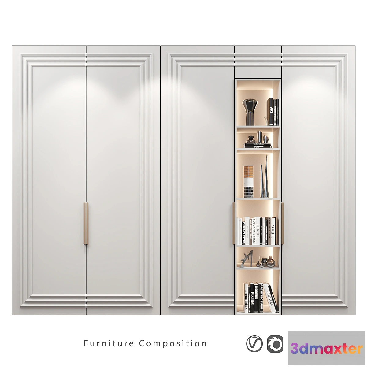 1411732 - Furniture composition  382 3D Max