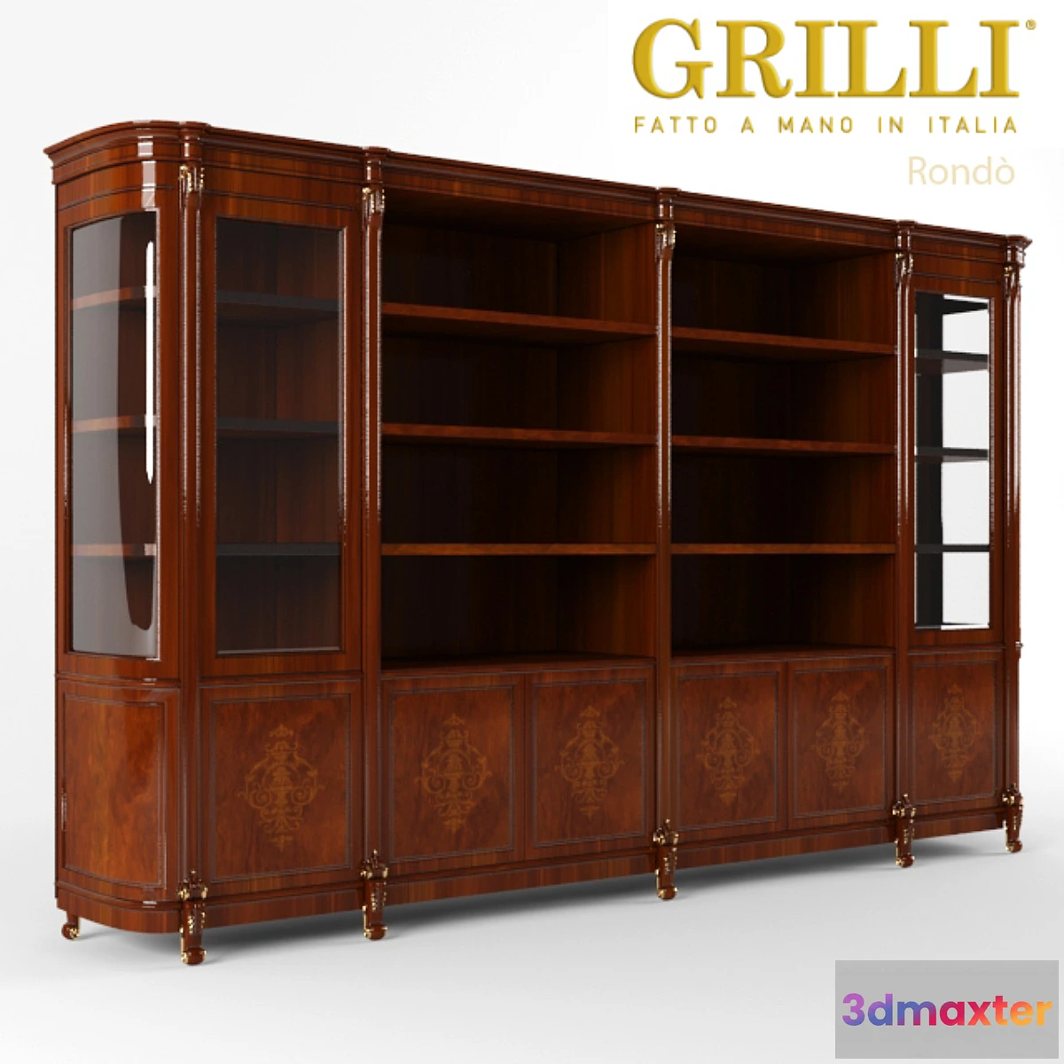 1417244 - Cabinet cabinet Grilli Rondo 3D Max