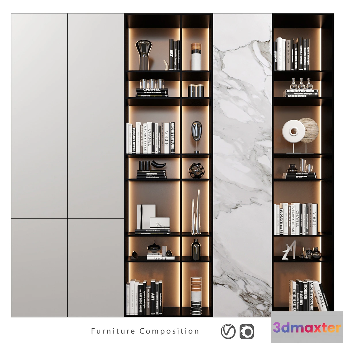 1420276 - Furniture composition  170 3D Max