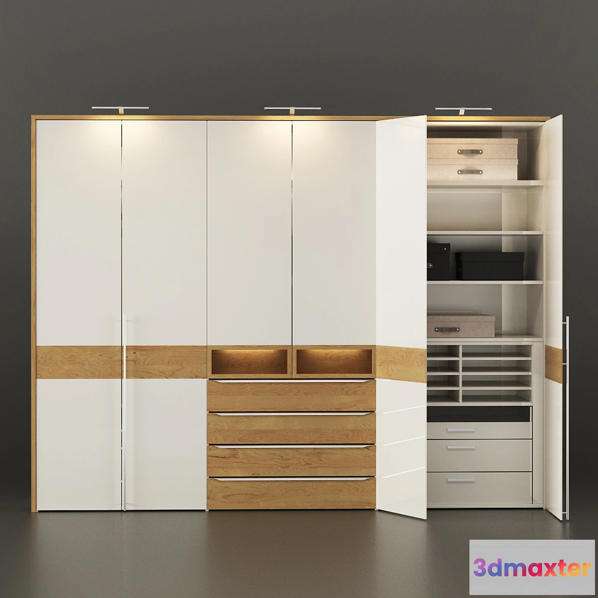 1423578 - Wardrobe Hülsta METIS PLUS 3D Max