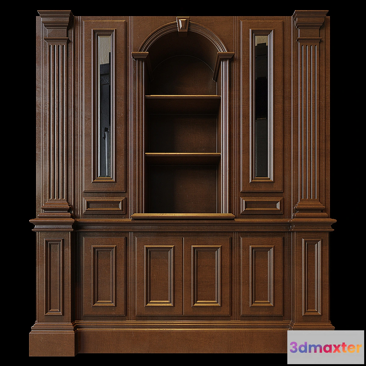 1425918 - Wall cabinet Clive Christian 3D Max