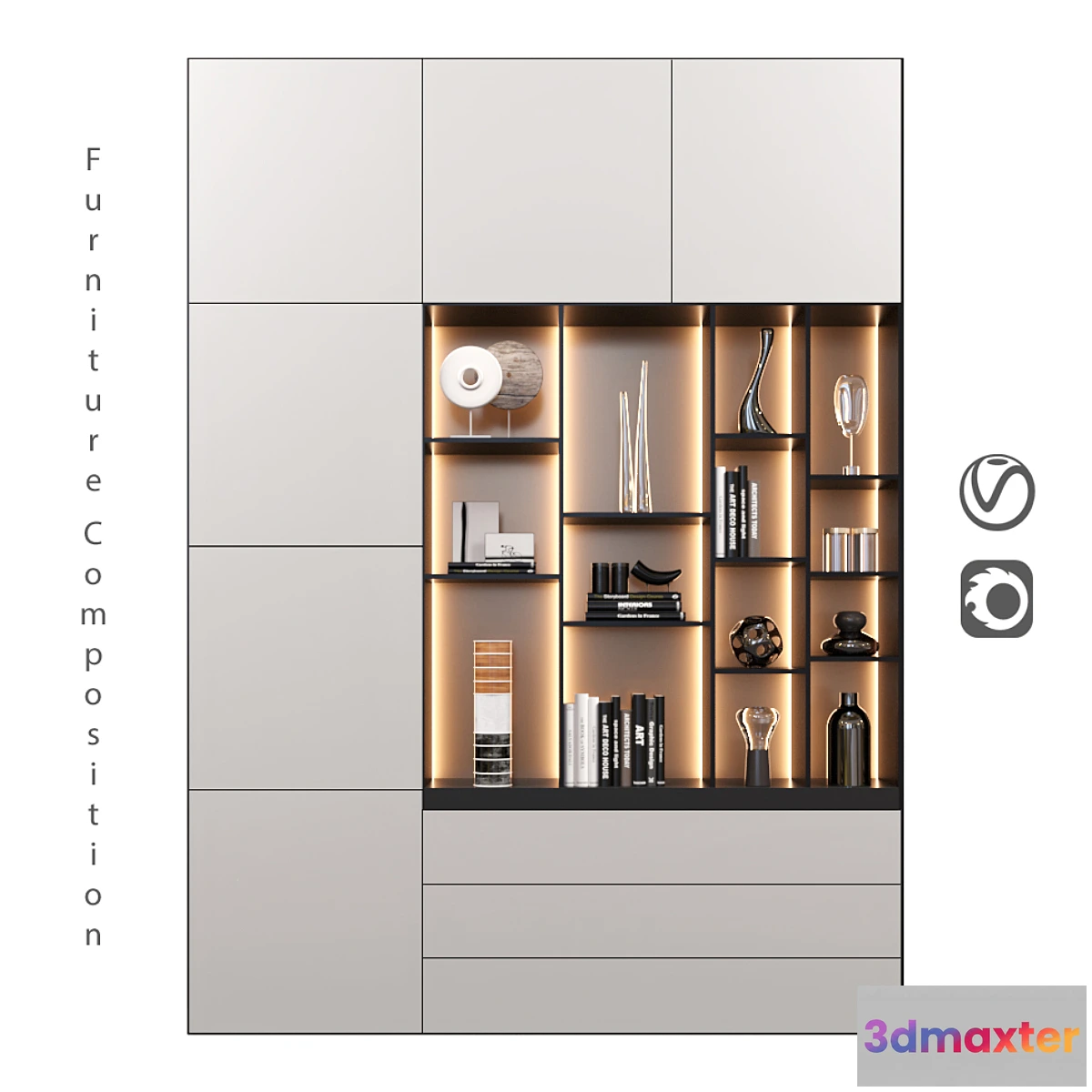 1427064 - Furniture Composition  48 3D Max