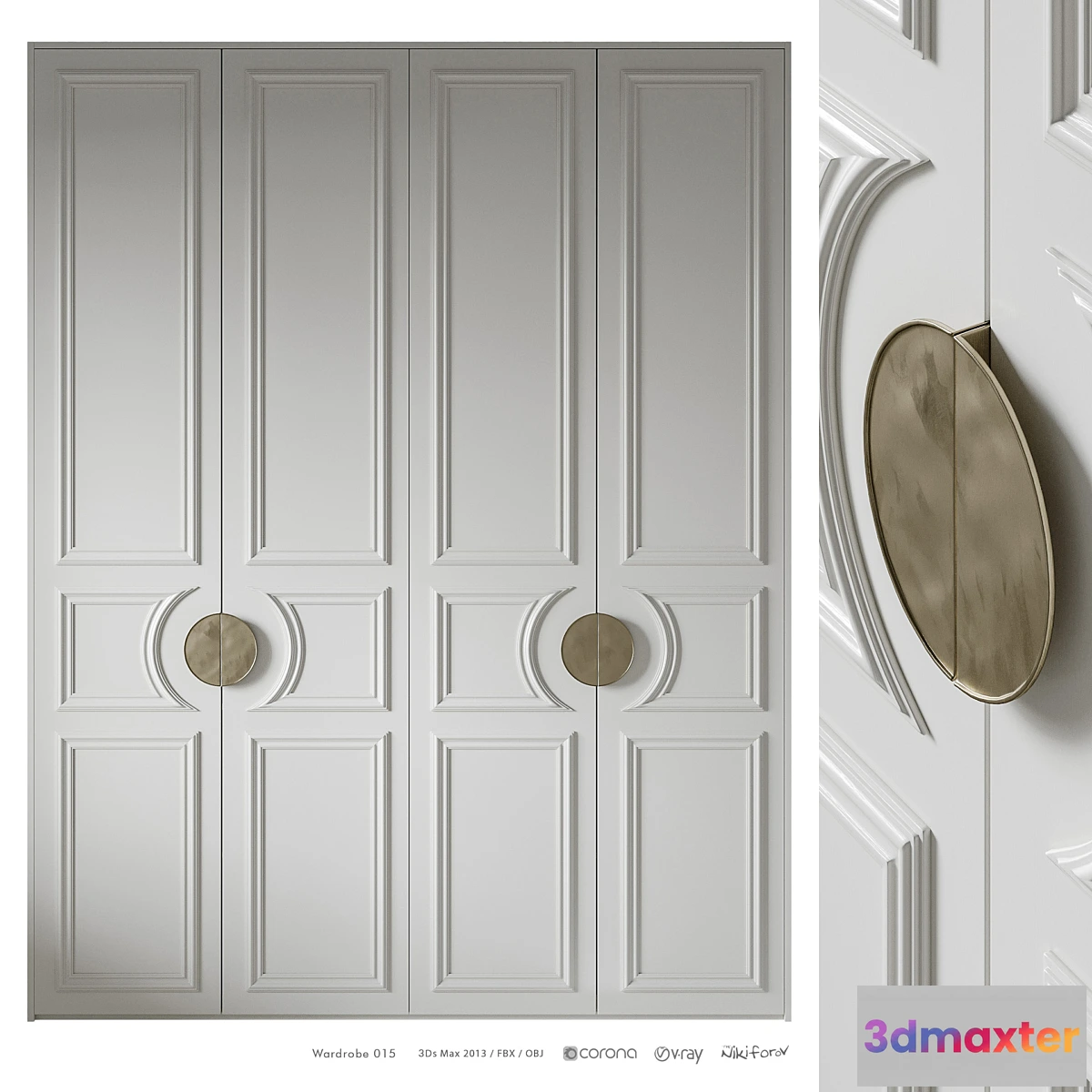 1428718 - Wardrobe 015 3D Max