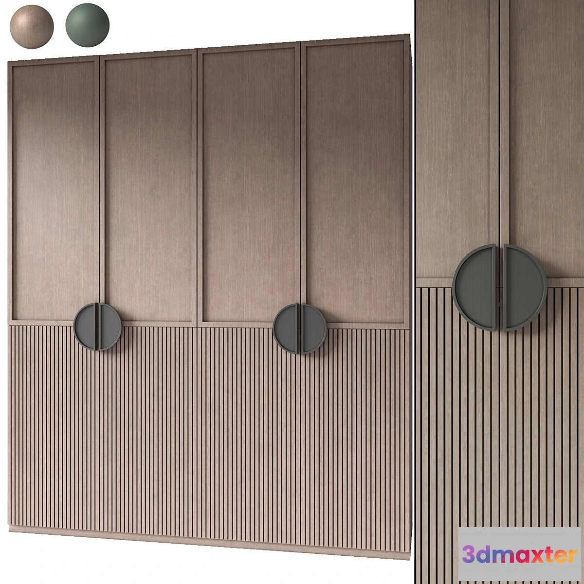 1429376 - Modern wardrobe 18 3D Max