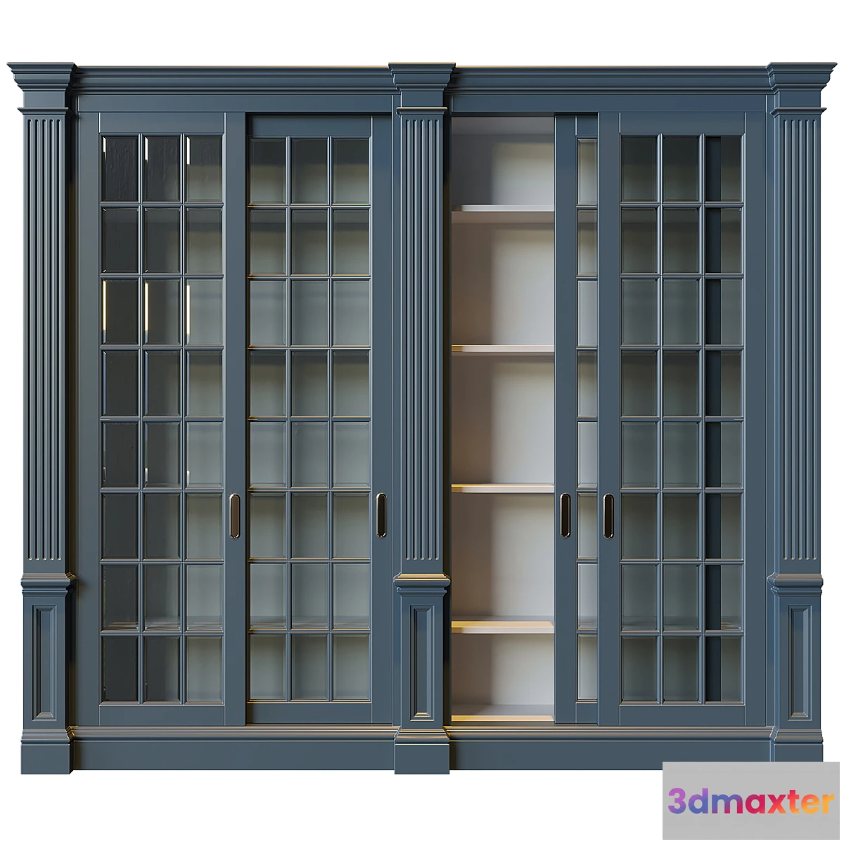 1430326 - American style wardrobe 3D Max