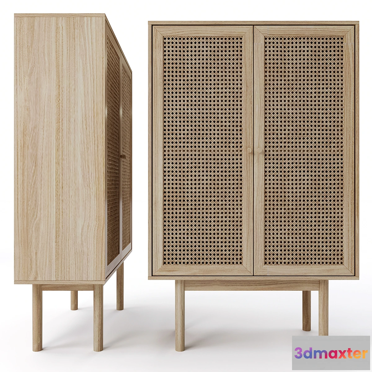 1430402 - JYSK Cabinet HALMSTAD 3D Max