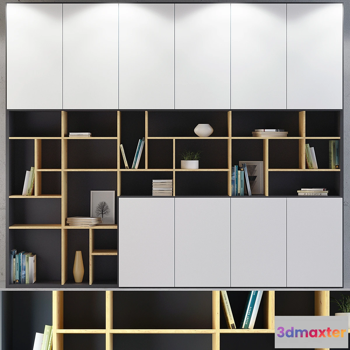 1433034 - Cabinet - rack 05 3D Max