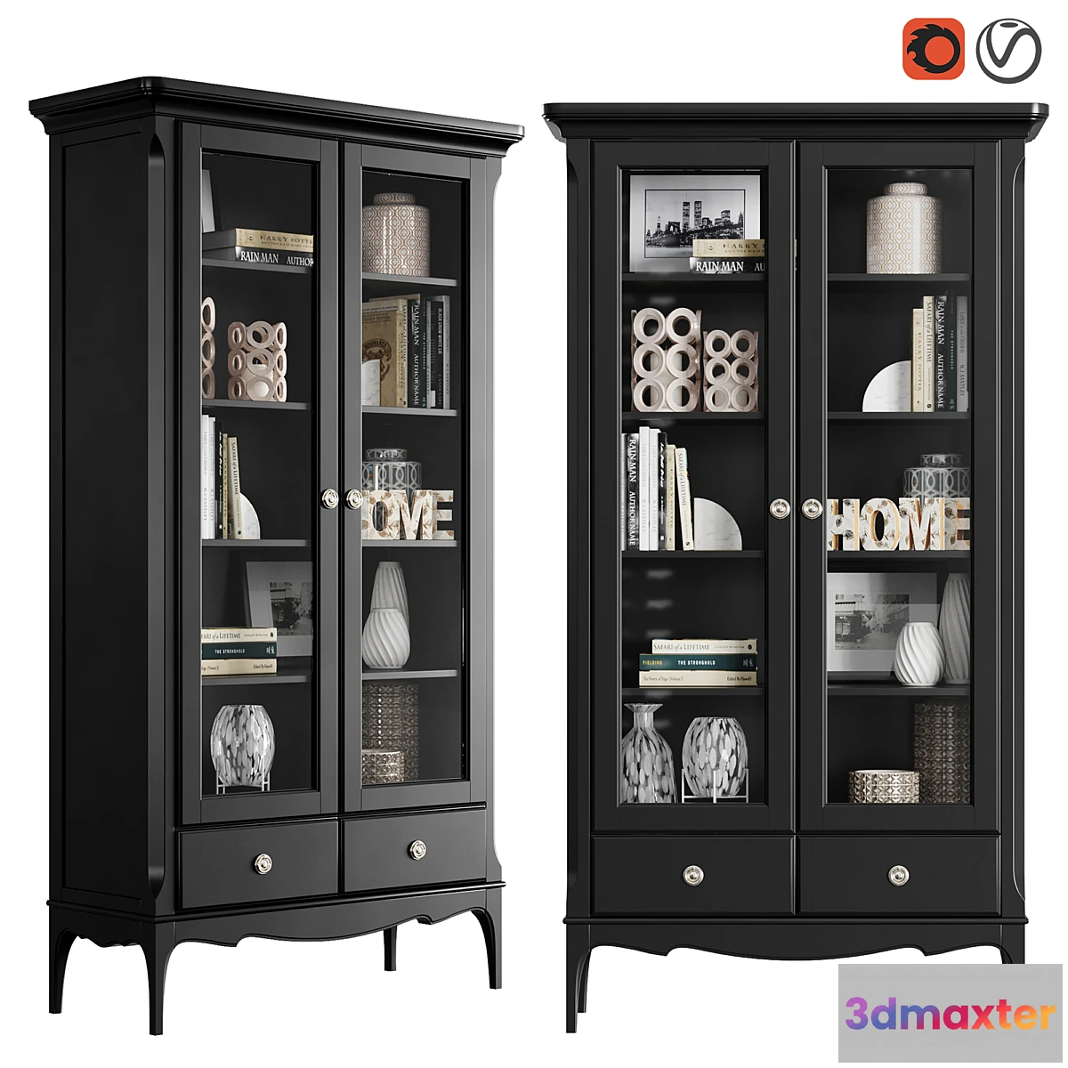 1437588 - Dantone Home Library Venice 3D Max