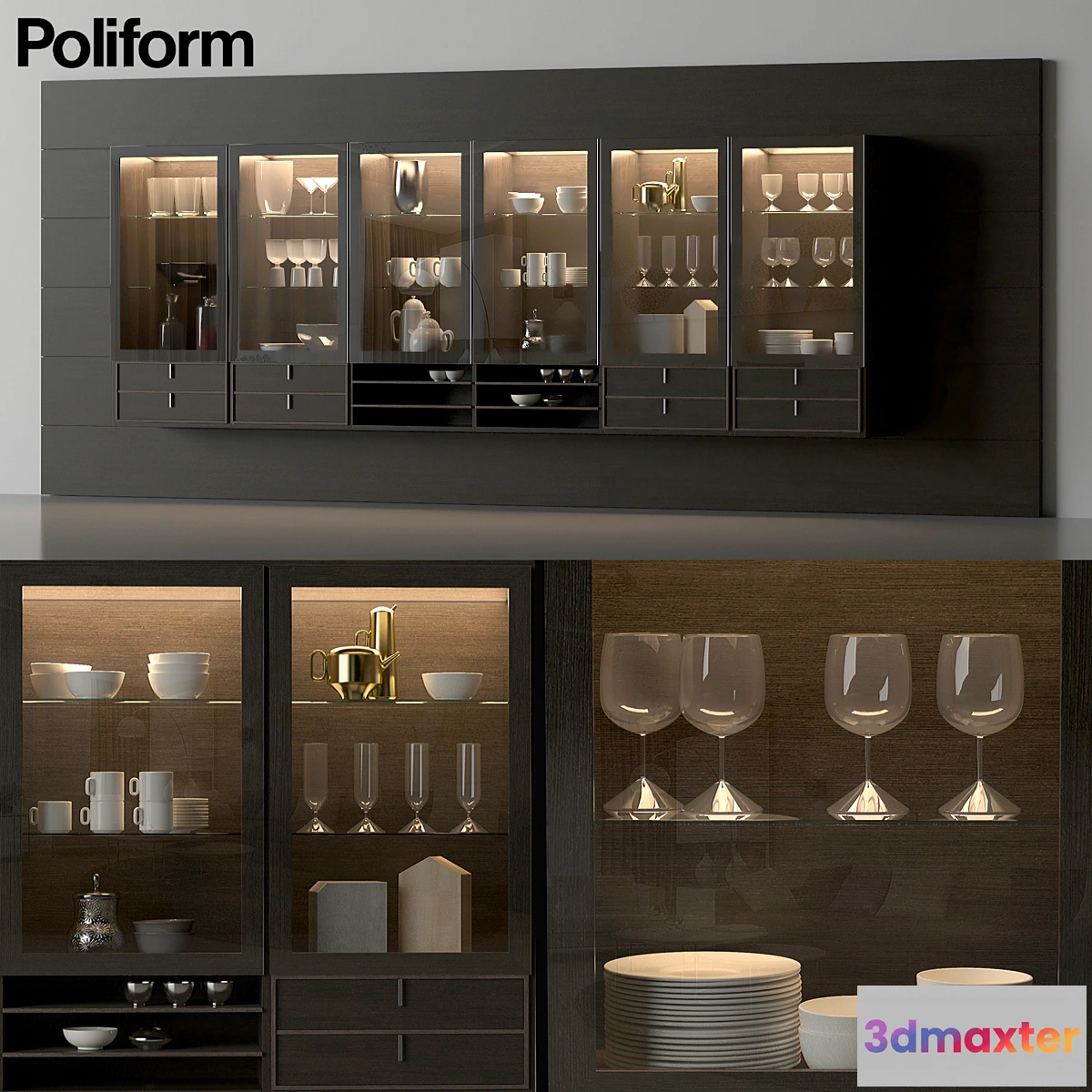 1437980 - Poliform_day_collecton_2017_showcase 3D Max
