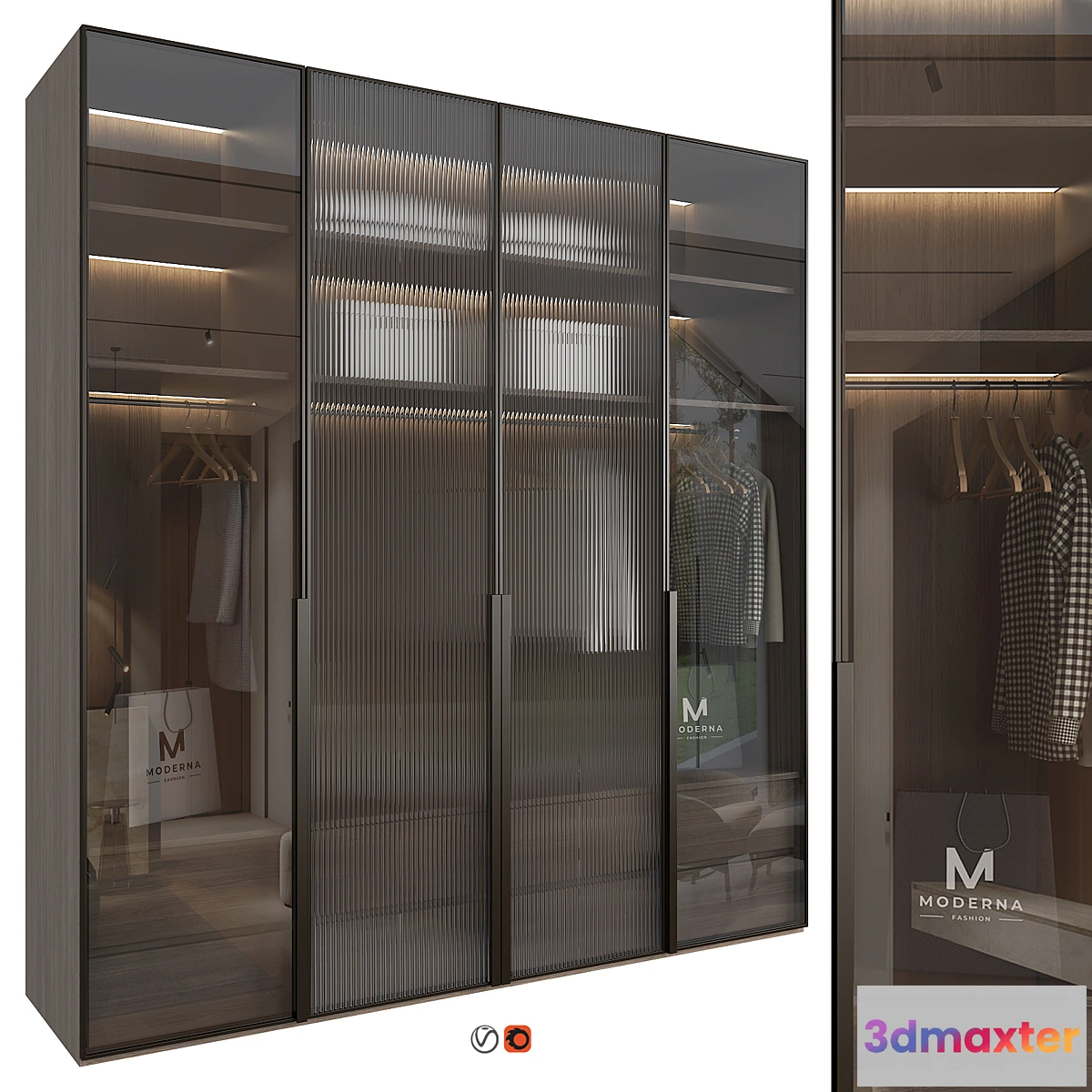 1438856 - Furniture Composition 186 3D Max