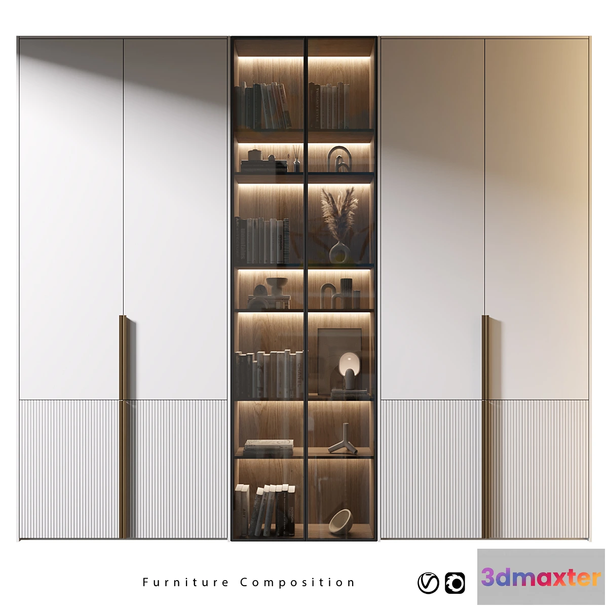 1438894 - Furniture Composition  526 3D Max