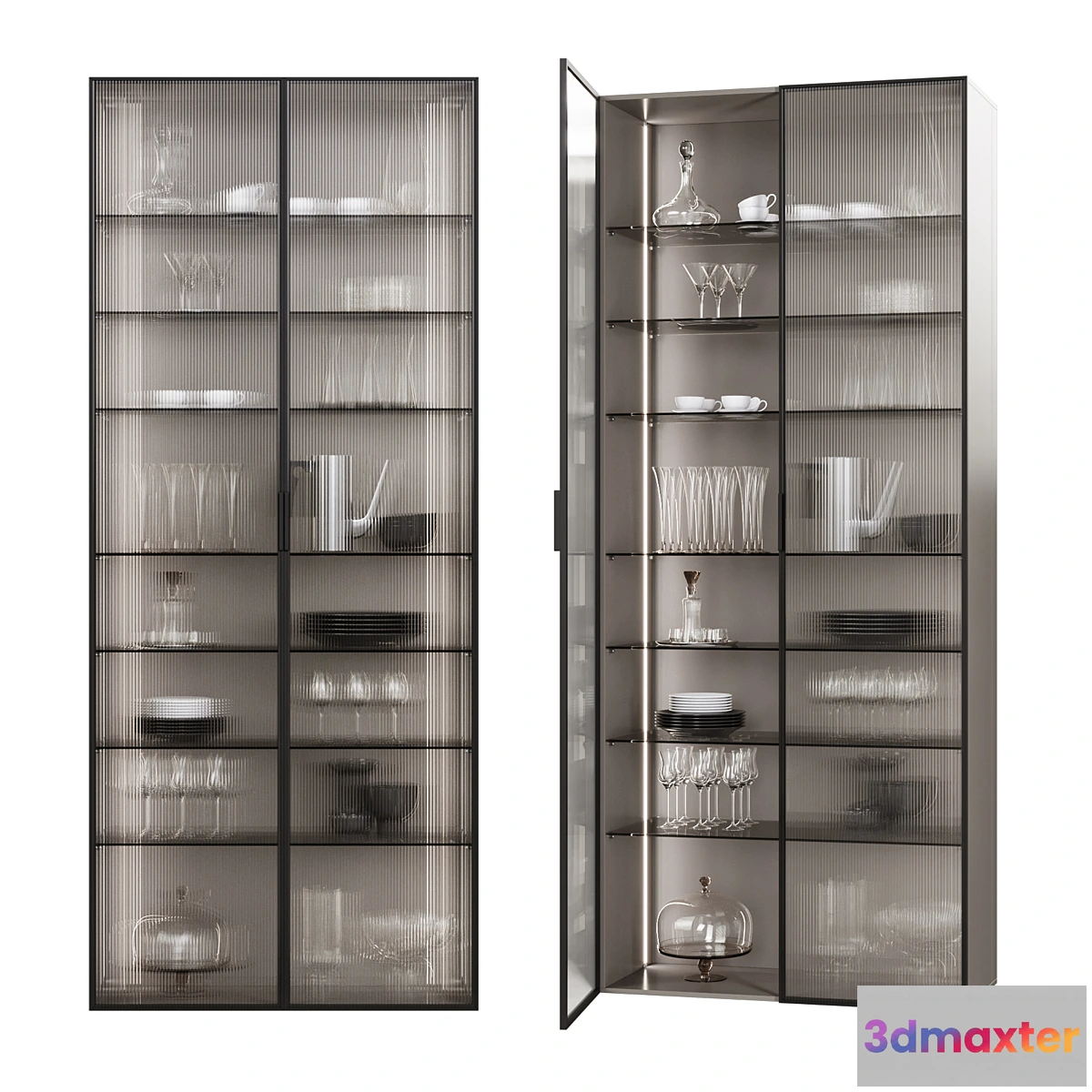 1439974 - Showcase_Closet 3D Max