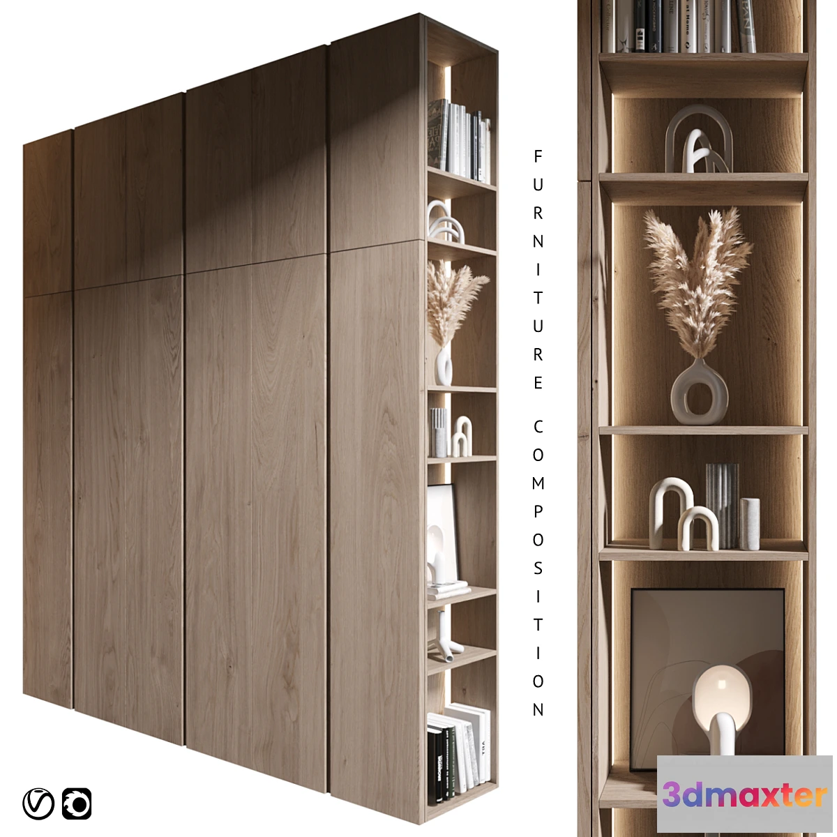 1440148 - Furniture Composition  576 3D Max