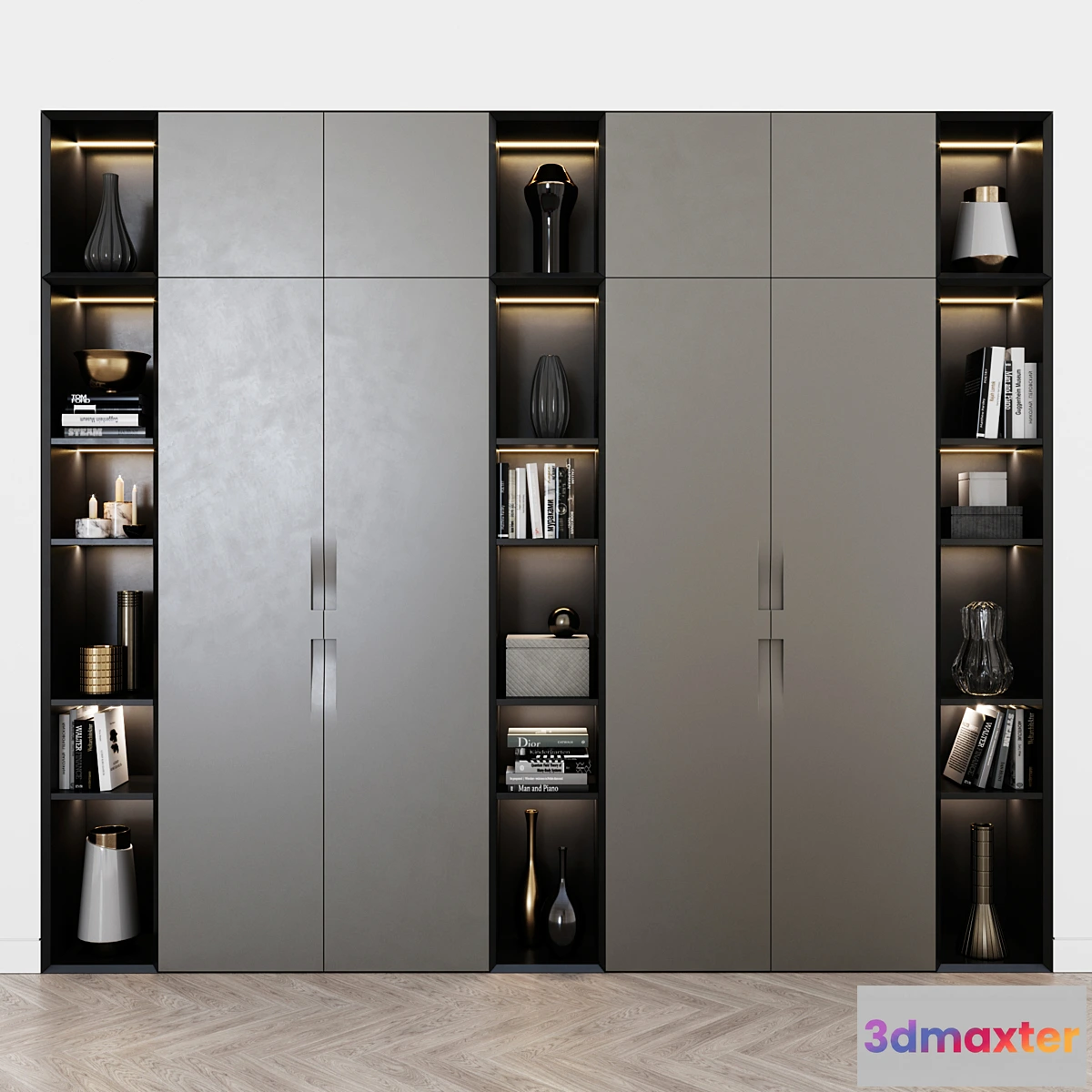 1446280 - Contemporary wardrobes 06 3D Max