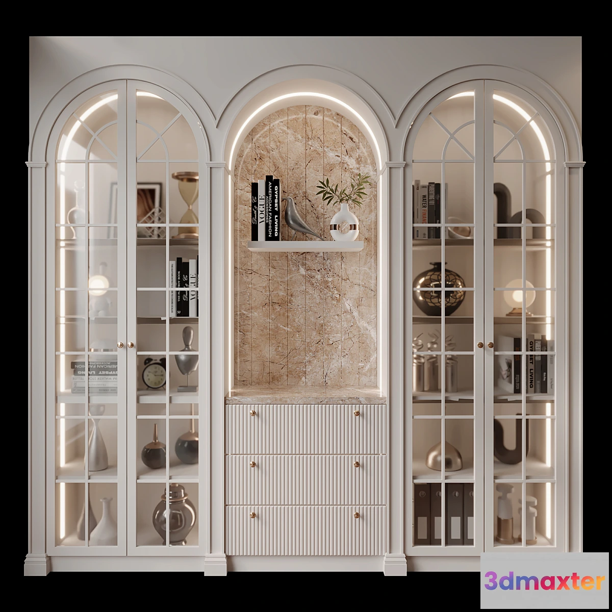 1447256 - Furniture composition 694 3D Max