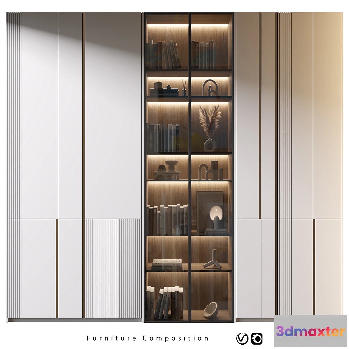 1447462 - Furniture Composition  584 3D Max