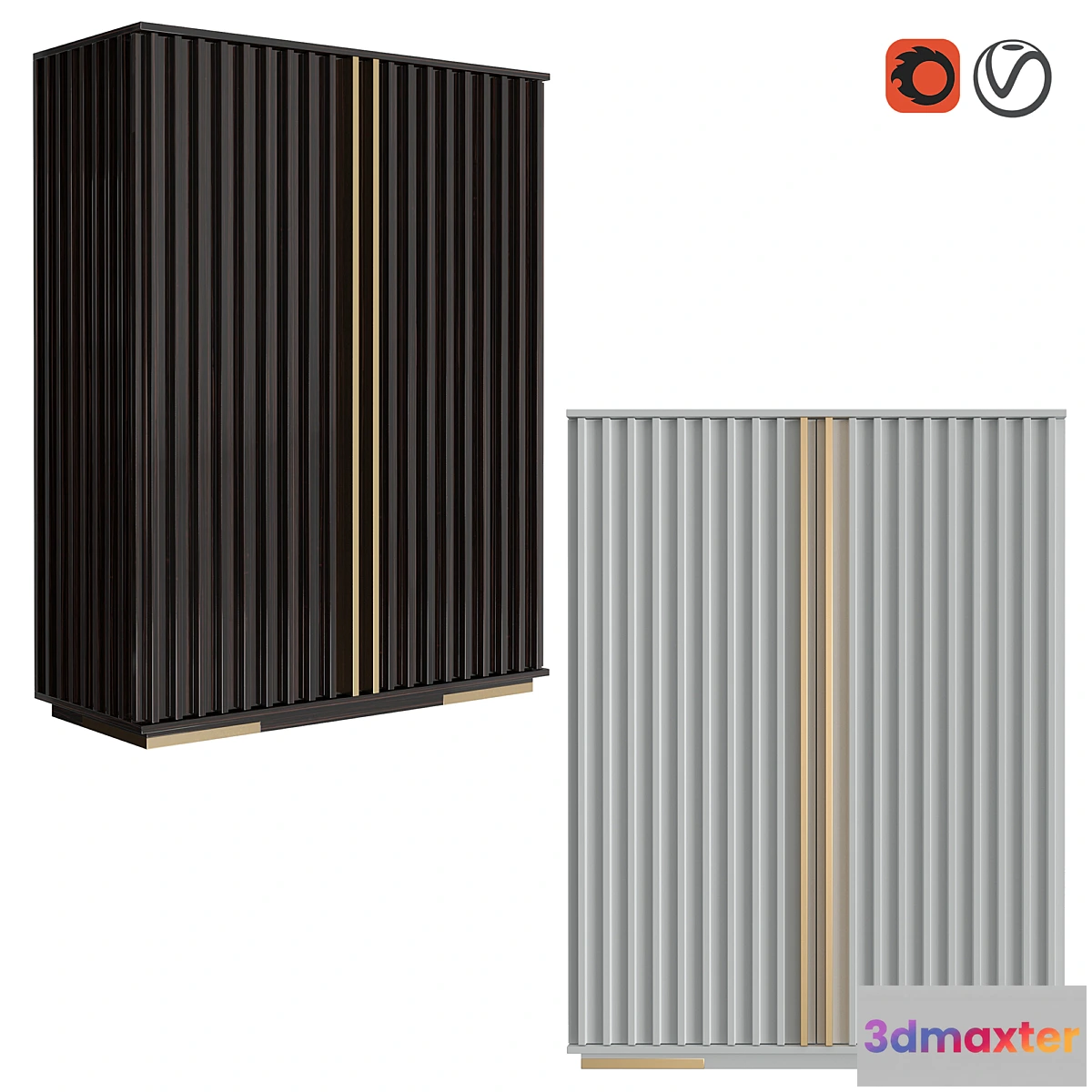 1447758 - Casa Magna Relevo Cabinet 3D Max