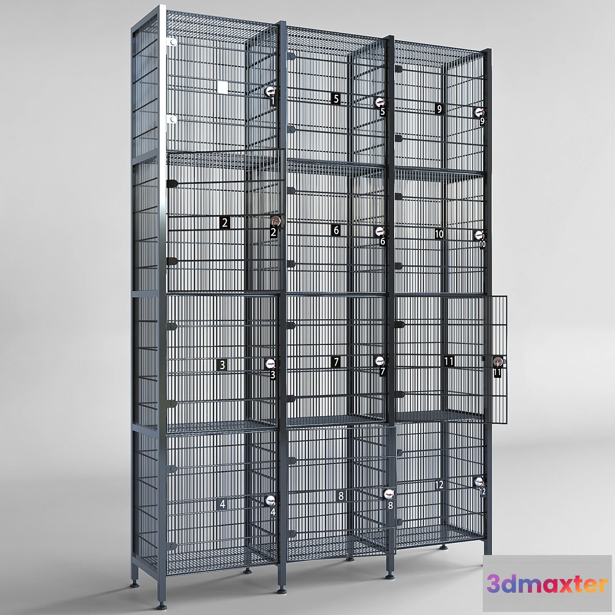 1448318 - Luggage Storage 3D Max