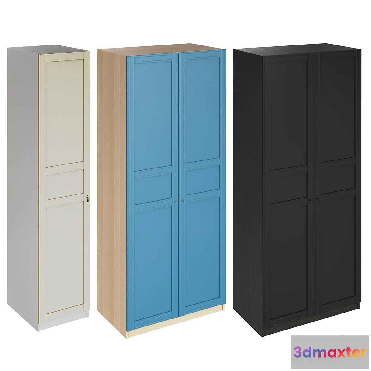 1448970 - Ikea PAX FLISBERGET 3D Max