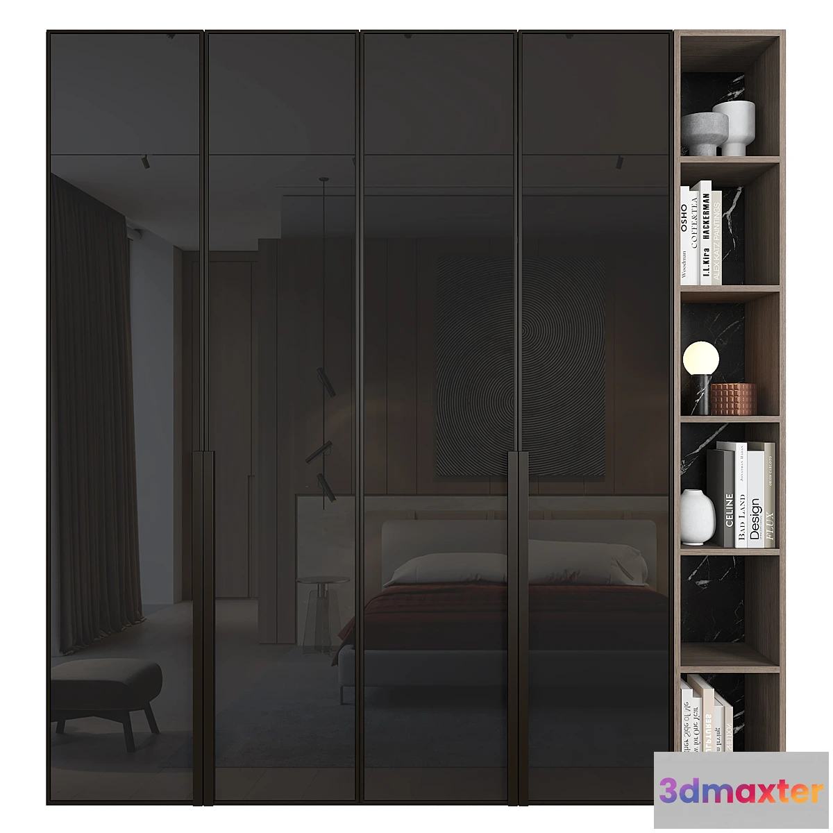 1450330 - Glass Furniture Composition 155 3D Max