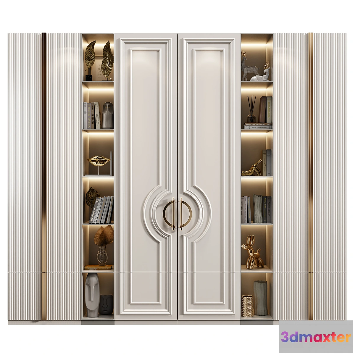 1451356 - Neoclassical wardrobe 09 3D Max