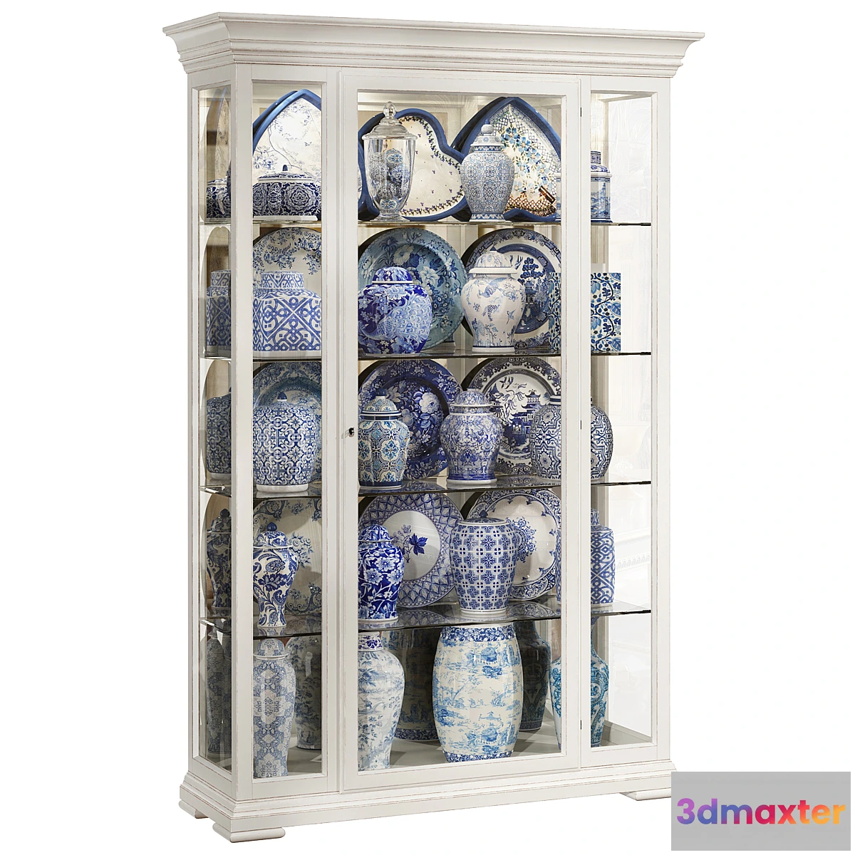 1451750 - Classical display cabinet 3D Max