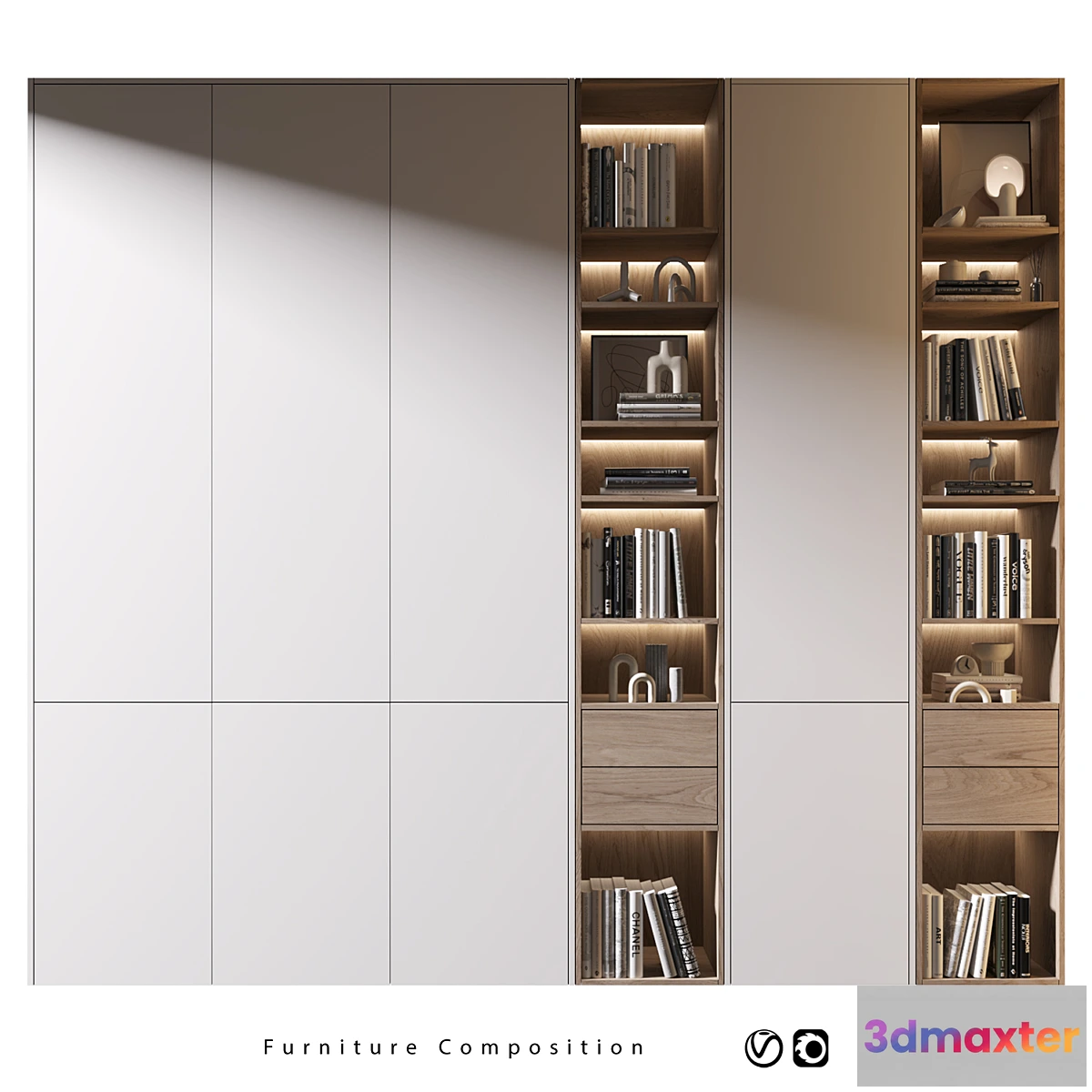 1451940 - Furniture Composition  553 3D Max