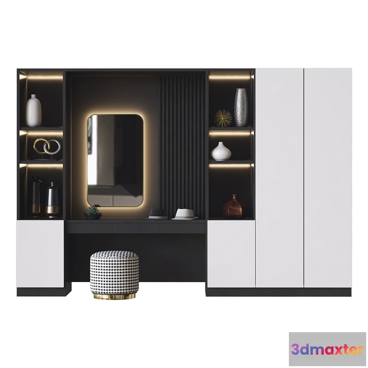 1451958 - dressing table 001 3D Max