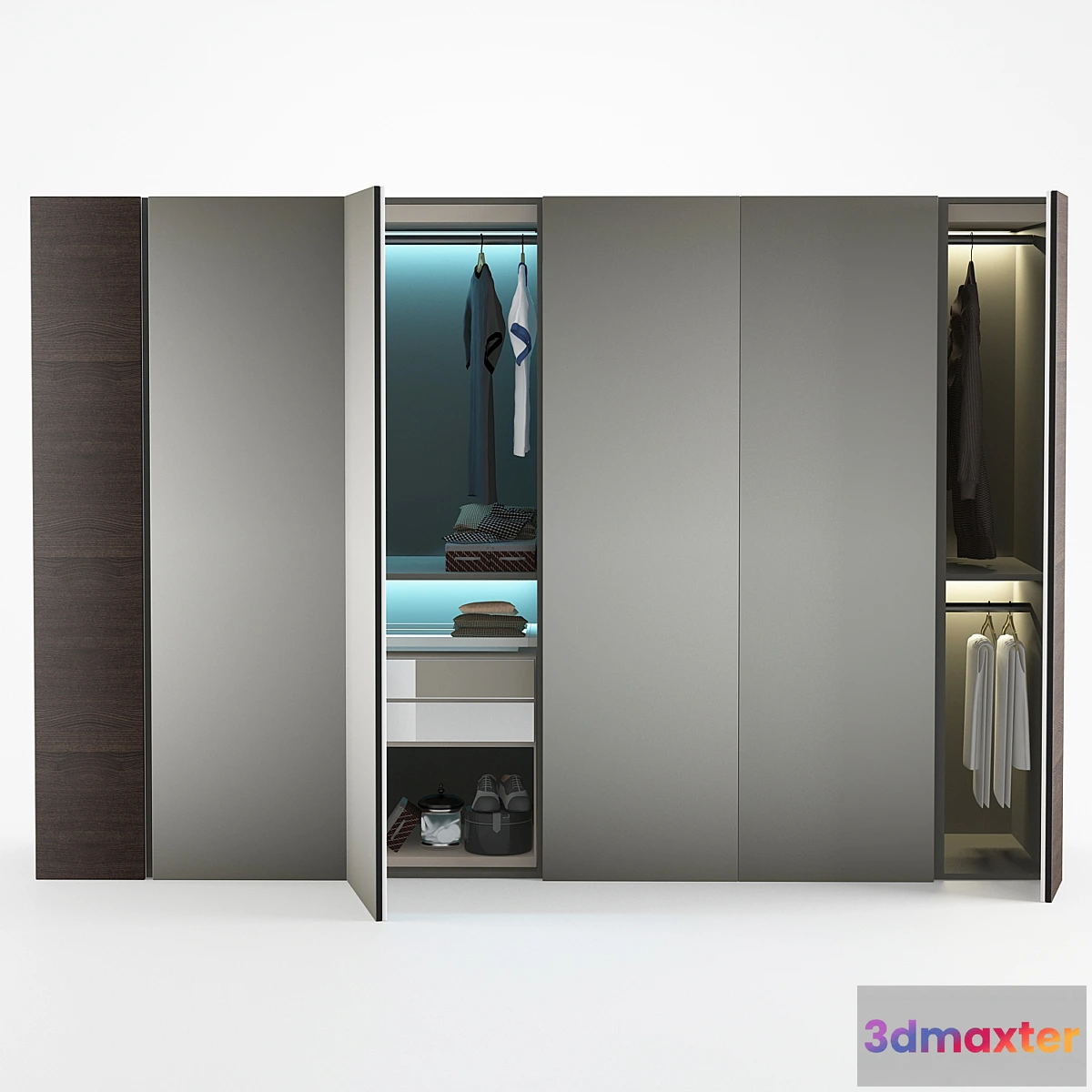 1453536 - Poliform wardrobe 3D Max