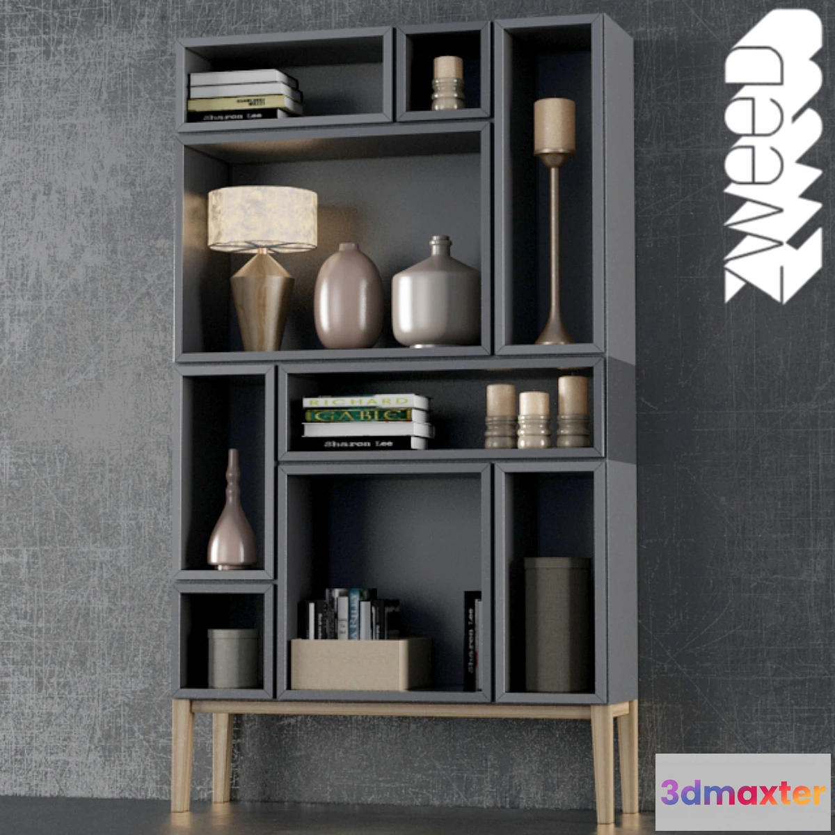 1454916 - Zweed Sideboard 3D Max