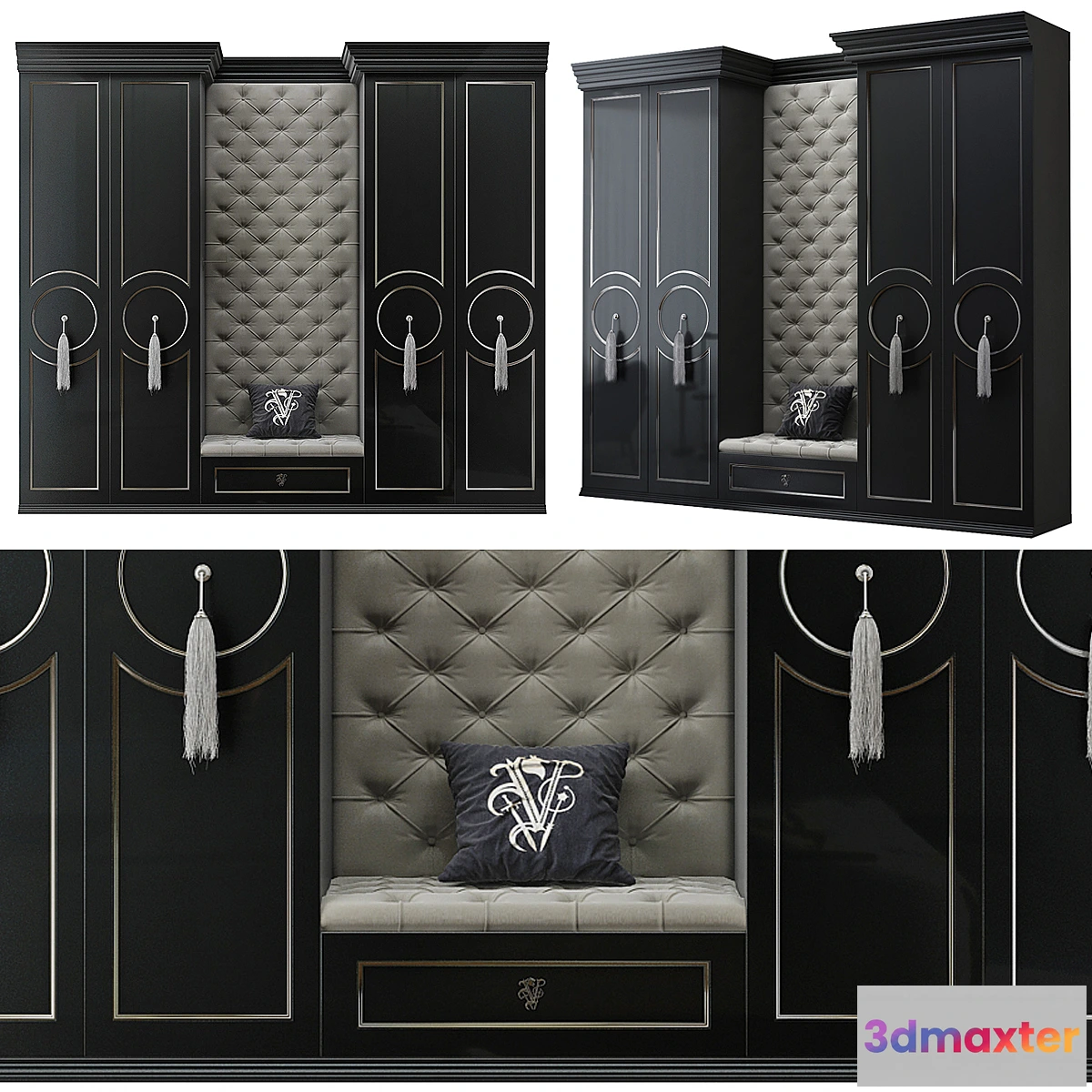 1455314 - Wardrobe Classic Visionnaire 3D Max