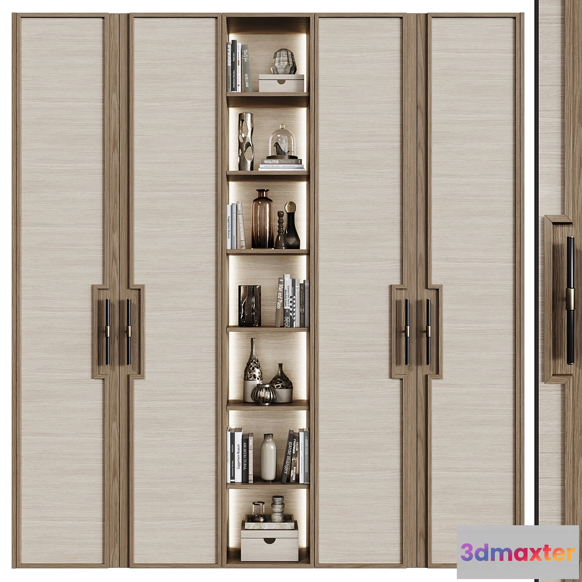 1456698 - Art Deco Wardrobe 17 3D Max