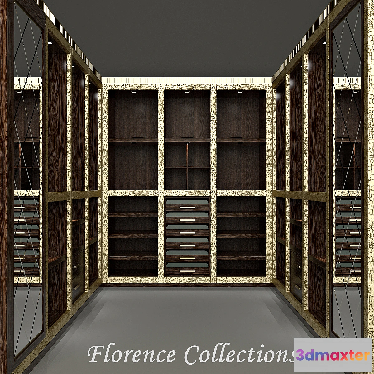 1457740 - Closet Factory Florence Collections 3D Max