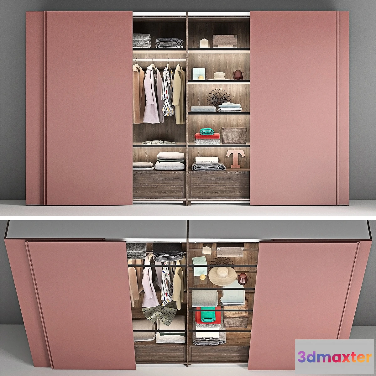 1458234 - Lema wardrobe 3D Max